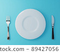 Western-style tableware, plates, forks, knives 89427056
