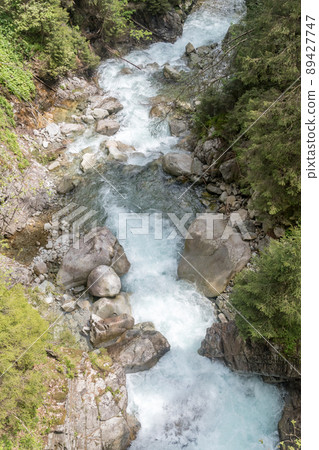 Roztoka stream in Tatra mountains in Tatra National Park. 89427747