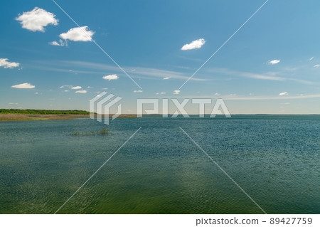 Panoramic view of Sniardwy lake. Panoramic view of Sniardwy lake. 89427759