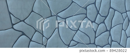 pattern of ancient style design decorative uneven cracked real stone wall surface with cement. Old sacred tomb facade with sunlight pattern of ancient style design decorative uneven cracked real stone wall surface with cement. Old sacred tomb facade with sunlight 89428022