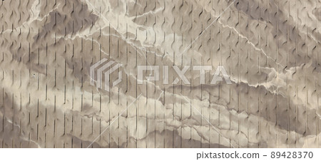 pattern yellow color of ancient style design decorative uneven cracked real stone wall surface with cement. Old sacred tomb facade with sunlight pattern yellow color of ancient style design decorative uneven cracked real stone wall surface with cement. Old sacred tomb facade with sunlight 89428370