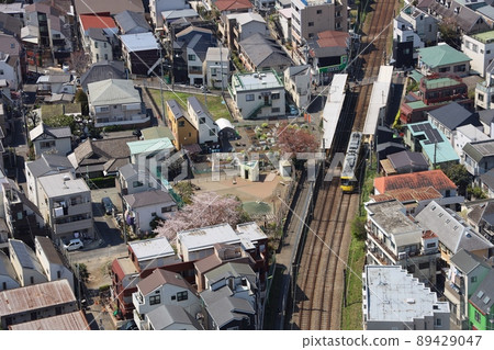 世田谷線鳥瞰圖 89429047