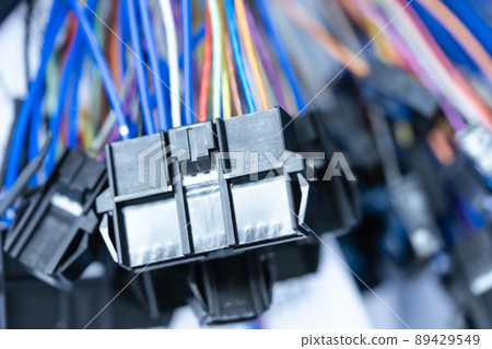 Wire with connector attached 89429549