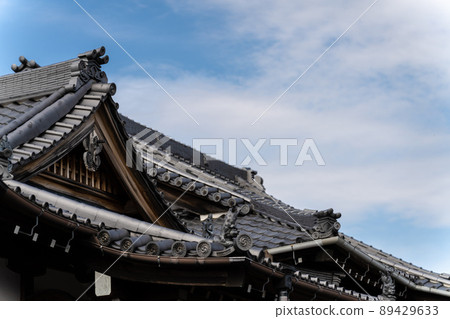寺廟的屋頂 89429633