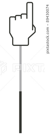Pointing rod - Stock Illustration [89430074] - PIXTA