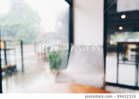 abstract blur coffee shop and cafe 89432319