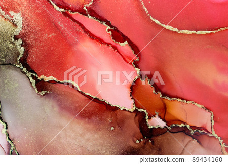 Alcohol ink art texture background abstract abstract painting 89434160