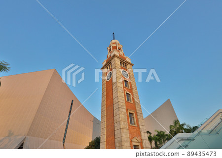the Former Kowloon-Canton Railway Clock Tower, hk 27 Nov 2020 89435473