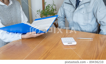 Visit consultation image | Construction / construction company / construction shop / remodeling / quotation 89436210