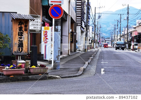 Odawara City, Kanagawa Prefecture, the cityscape of the former Tokaido Kamaboko Dori 89437102