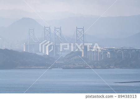 << Okayama Prefecture >> At Seto Ohashi Bridge and Mt. 89438313