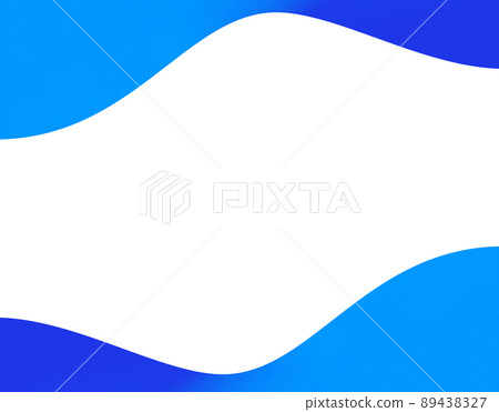 Simple top and bottom wave frame Simple top and bottom wave frame 89438327