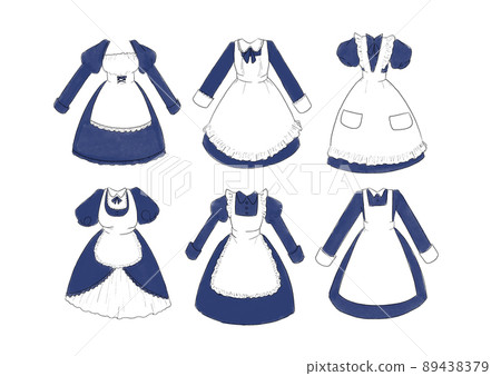 海軍女僕服裝插圖集 海軍女僕服裝插圖集 89438379