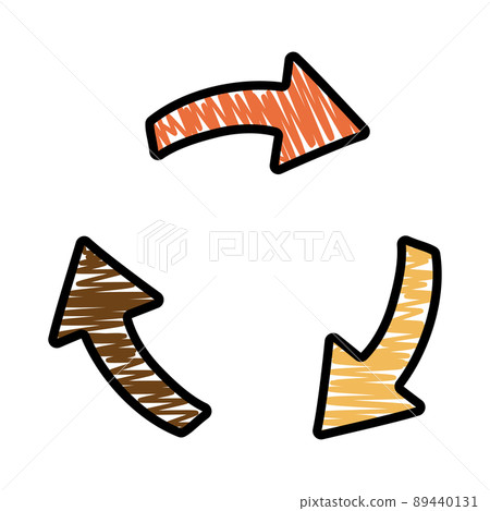 Upcycle recycling arrow 89440131