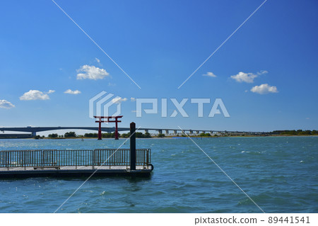 Scenery of Bentenjima Seaside Park, Hamamatsu City, Shizuoka Prefecture 89441541