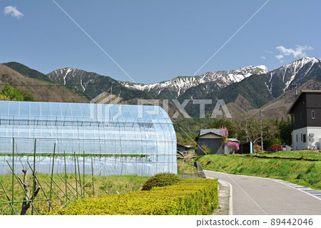 Road Station Hiyoshi Kiso Koma Kogen Central Alps 89442046
