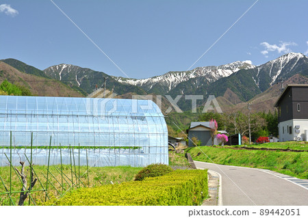 Road Station Hiyoshi Kiso Koma Kogen Central Alps 89442051