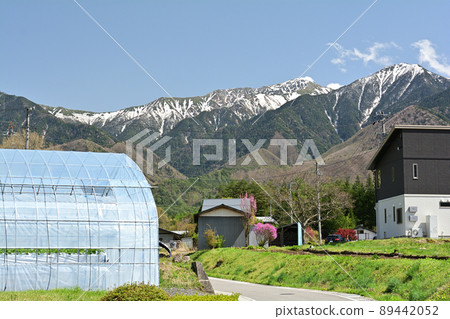 Road Station Hiyoshi Kiso Koma Kogen Central Alps 89442052