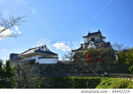 Continued 100 Fine Castles in Japan Hamamatsu Castle castle tower 89442224