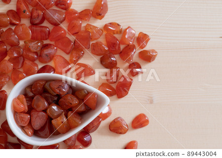 紅色天然石瑪瑙 紅色天然石瑪瑙 89443004