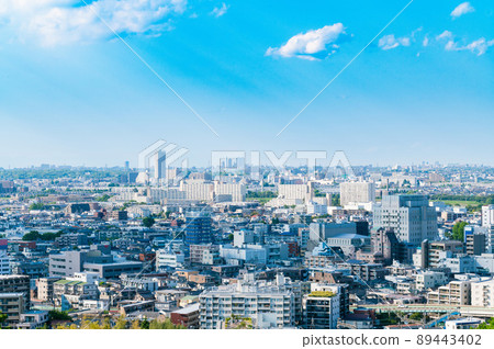 Kanagawa / Tokyo Metropolitan Area Cityscape Residential Area Scenery Kanagawa / Tokyo Metropolitan Area Cityscape Residential Area Scenery 89443402