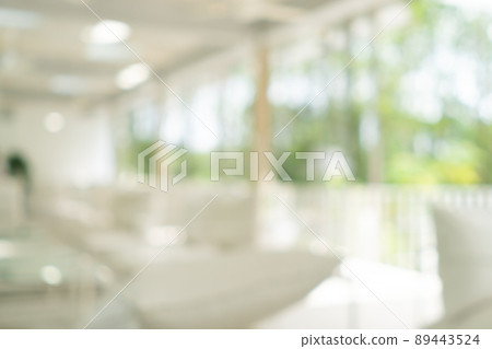 Blur coffee and restutant cafe with customers background. 89443524