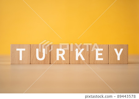Image of Turkey | Building blocks with "TURKEY" written on them 89443578