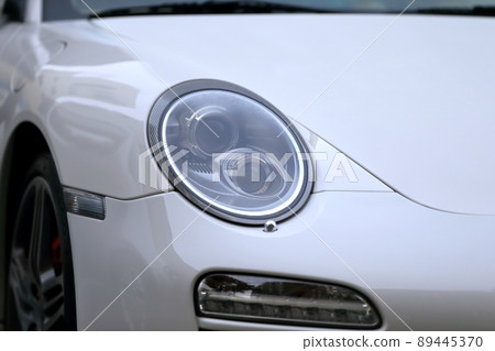 汽車大燈圖像 89445370