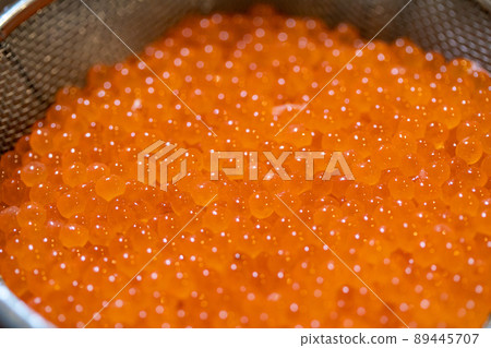 A lot of salmon roe A lot of salmon roe 89445707