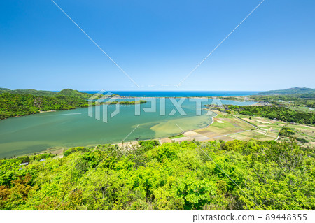 View from the mountain viewing platform View from the mountain viewing platform 89448355