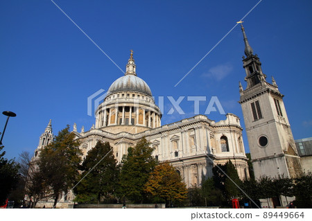 St. Paul's Cathedral in the City of London, London, England St. Paul's Cathedral in the City of London, London, England 89449664