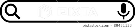 Browser search bar picto Browser search bar picto 89451133