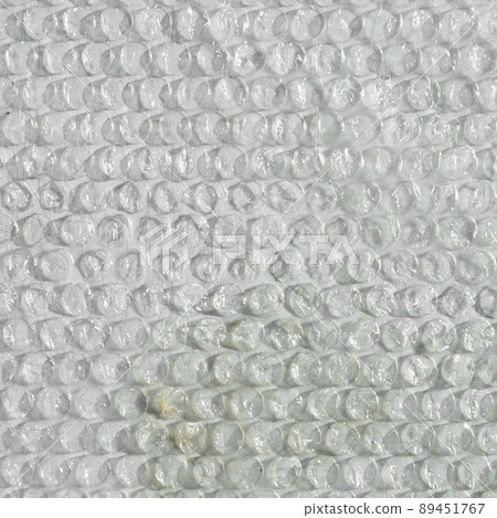 Plastic air bubble protection foil wrap texture background Plastic air bubble protection foil wrap texture background 89451767