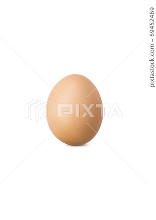 Rhode Island Red Chick EGG on white clear background. Clipping Paths. Rhode Island Red Chick EGG on white clear background. Clipping Paths. 89452469