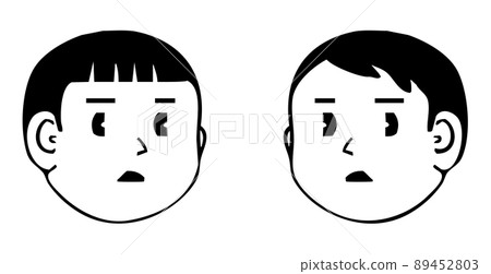 圖片?面部表情/面對臉圖標 圖片?面部表情/面對臉圖標 89452803