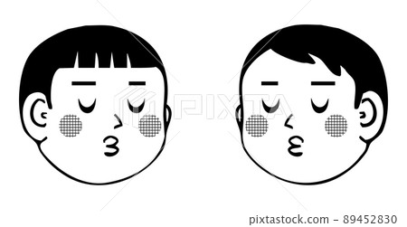 Shameful facial expressions / face-to-face face icons Shameful facial expressions / face-to-face face icons 89452830