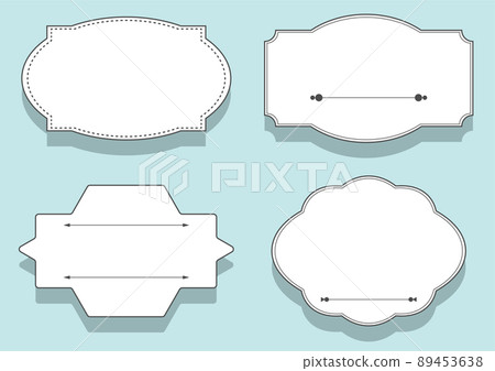 Fashionable frame design 89453638