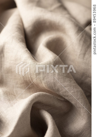 Texture with linen fabric in beige color Texture with linen fabric in beige color 89453968