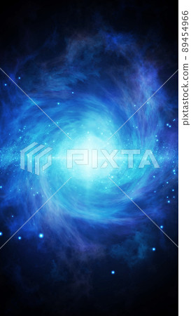 空間星系誕生背景青色 89454966