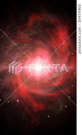 Space galaxy birth background red system 89454968