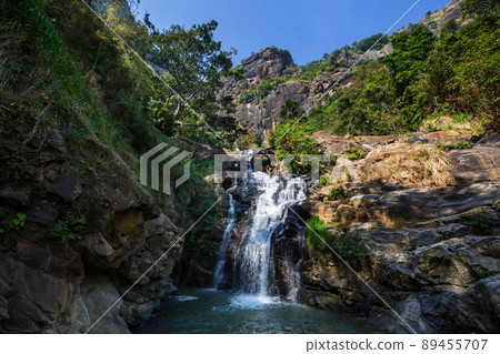 Waterfall on Sri Lanka Waterfall on Sri Lanka 89455707