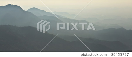 Mountains silhouette 89455737