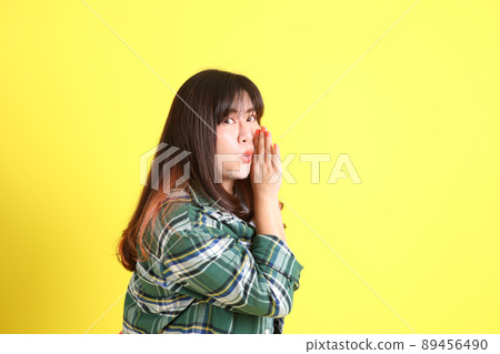 Chubby Asian Woman Chubby Asian Woman 89456490