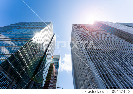 Tokyo's office town Tokyo's office town 89457400