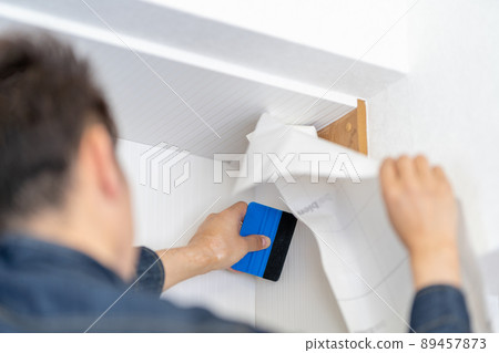 Remodeling DIY printing decorative film construction Dyknock sheet 89457873