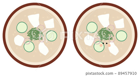 Hiyajiru with and without face 89457910