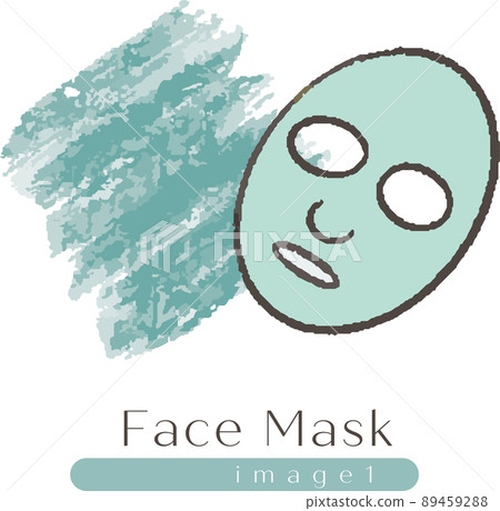 Face mask image illustration Face mask image illustration 89459288