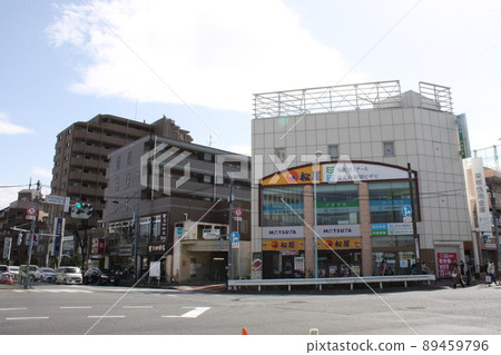 Yurakucho Line Heiwadai Subway Station Entrance 89459796