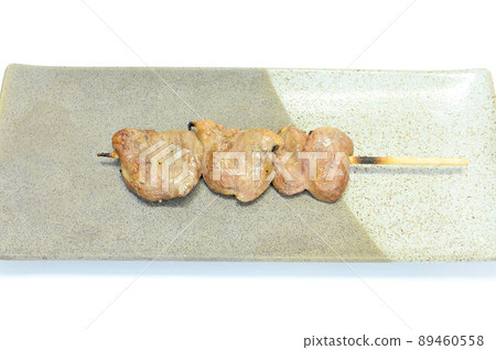 雞心烤雞肉串 雞心烤雞肉串 89460558