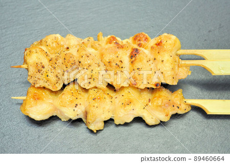 烤雞肉串 bonjiri 89460664